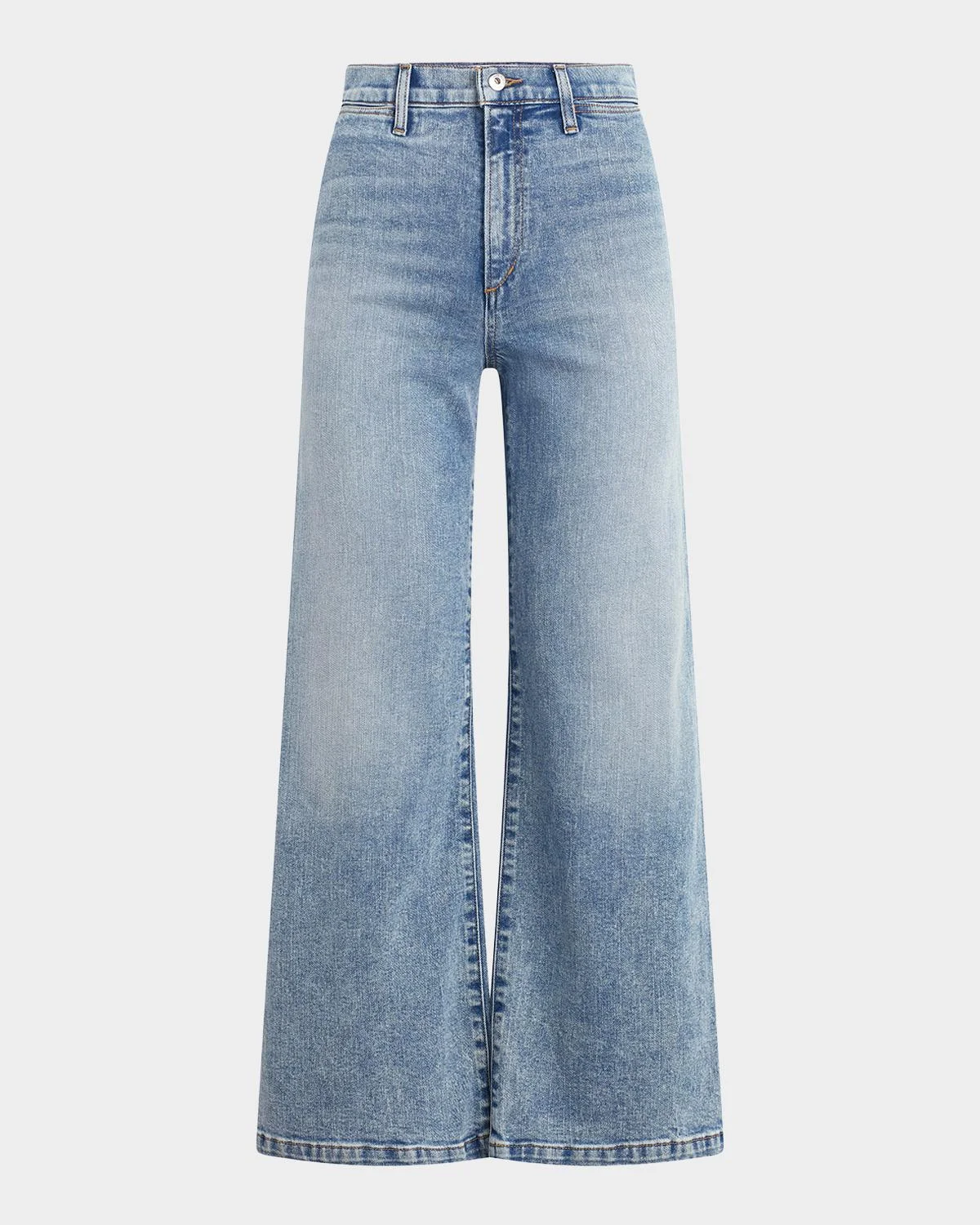 The Mia Wide-Leg Ankle Jeans - 1