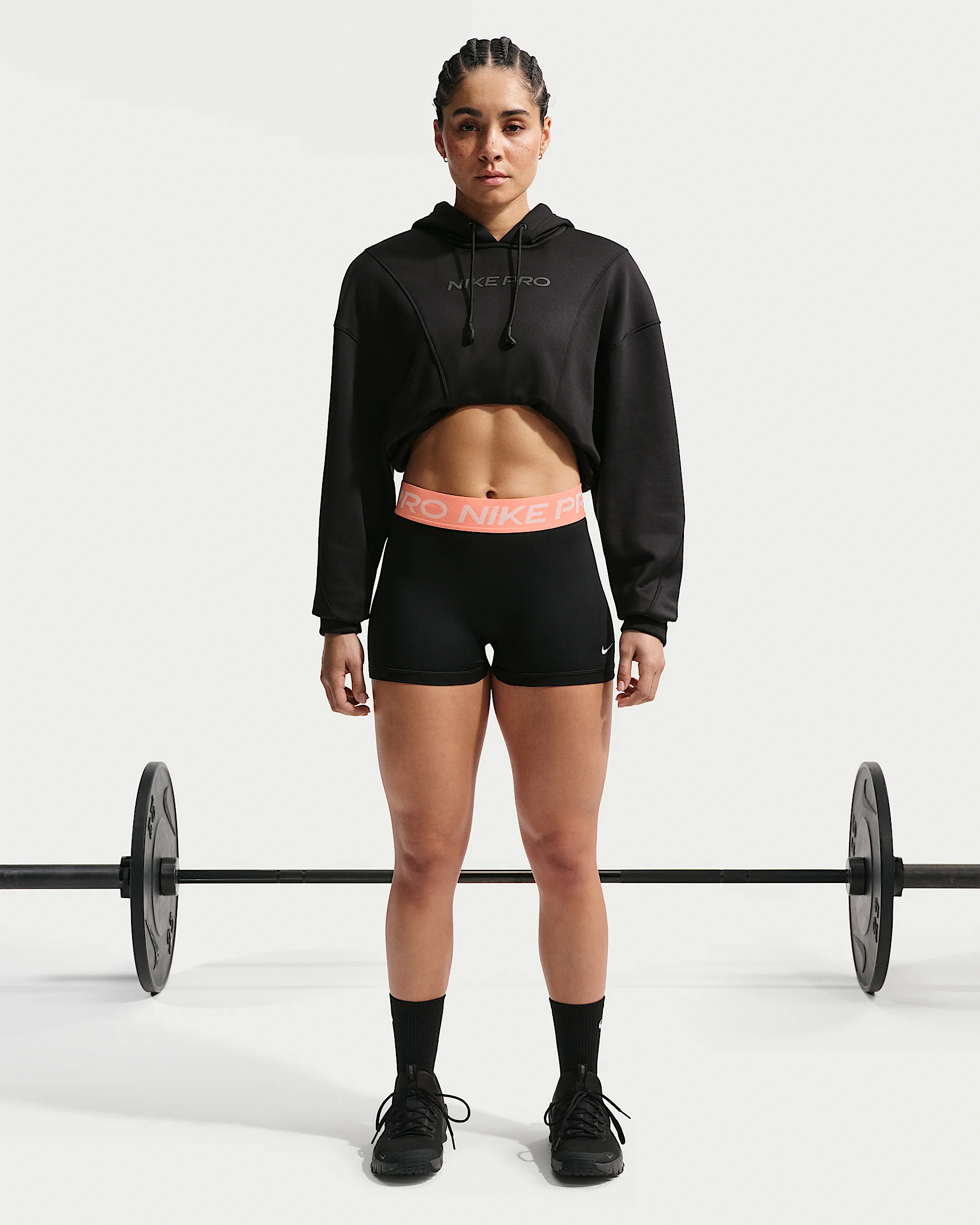 Nike Pro Women's Mid-Rise 3" Biker Shorts - 1