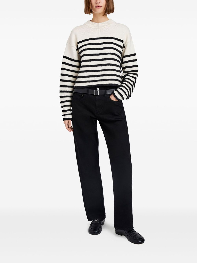 Proenza Schouler striped cropped sweater outlook