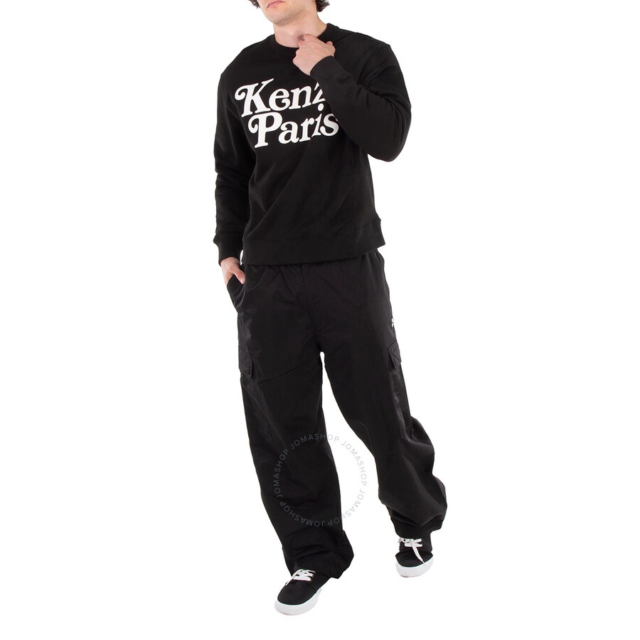 Kenzo Drawstring Straight-Leg Cargo Pants - 4