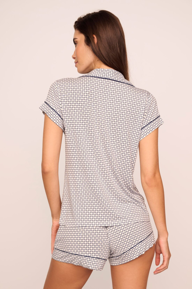 Gisele Printed TENCEL™ Modal Shortie Short PJ Set 3