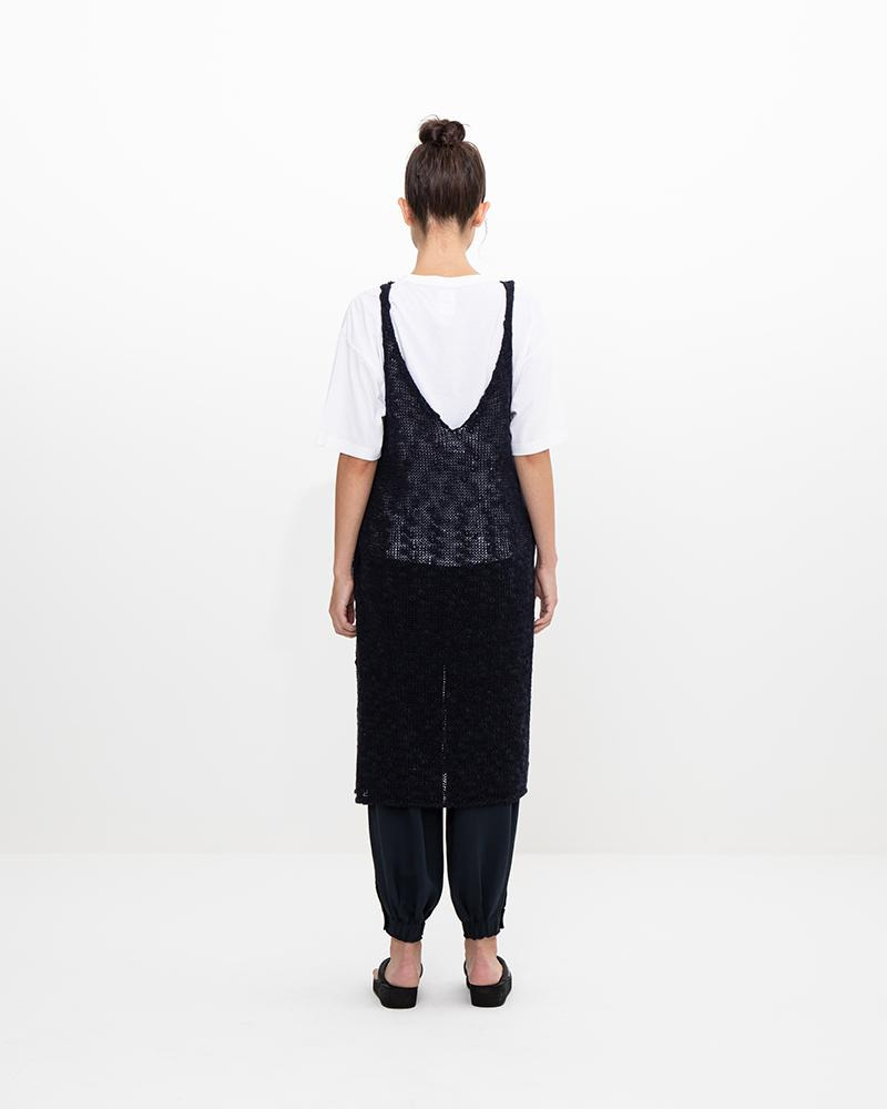 HARENA KNIT DRESS (SI/C) NAVY - 4