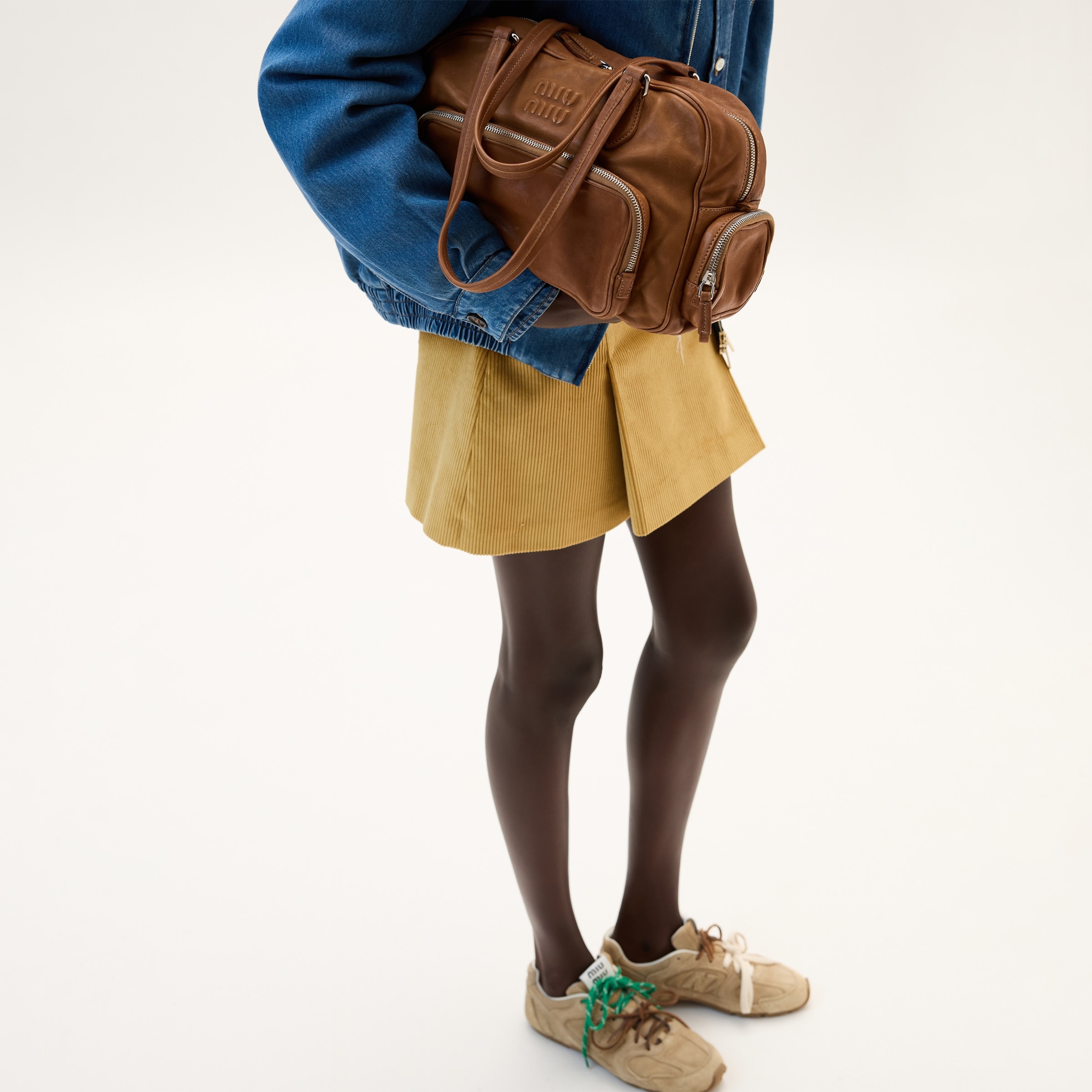 Corduroy miniskirt - 5