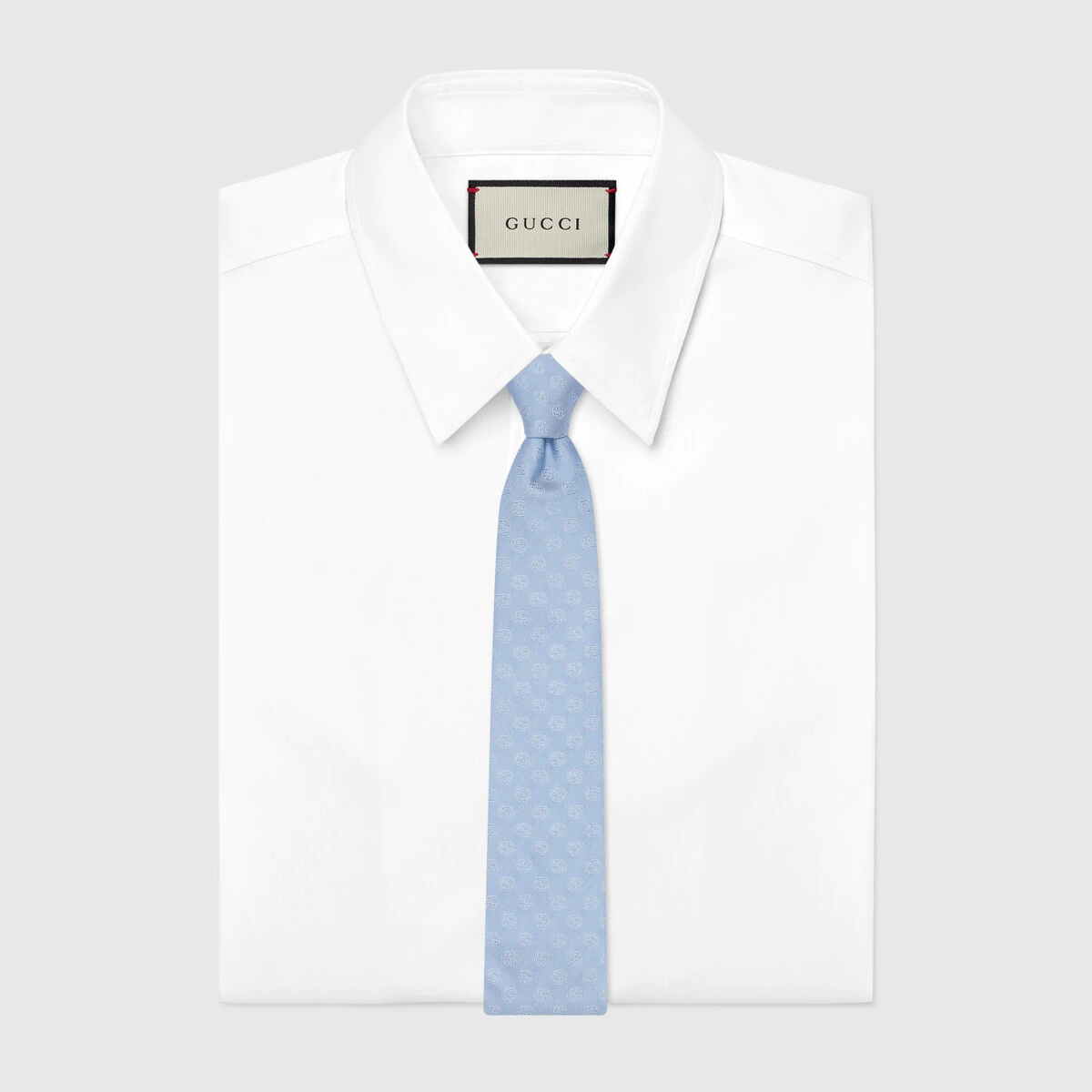 Interlocking G silk tie 2