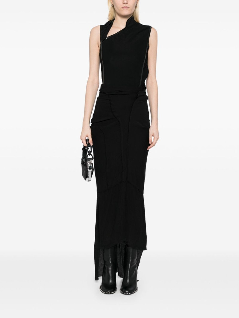 Sankuanz asymmetric collar vest outlook