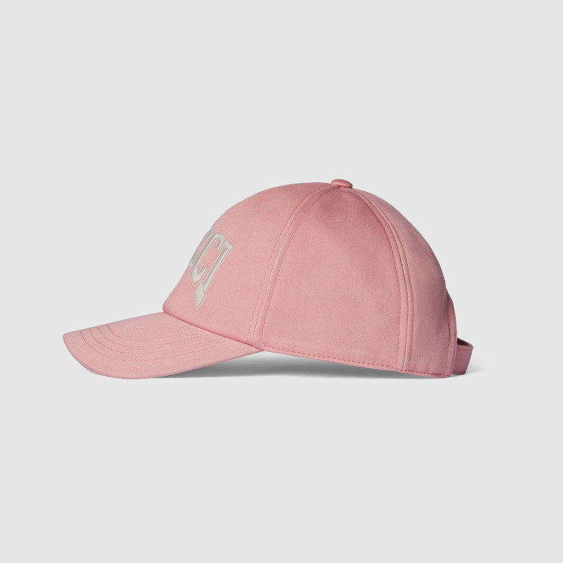 GUCCI Cotton embroidered baseball hat outlook