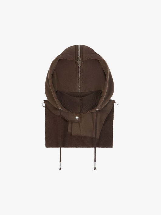 ZIPPED HOOD IN FELPA - 4