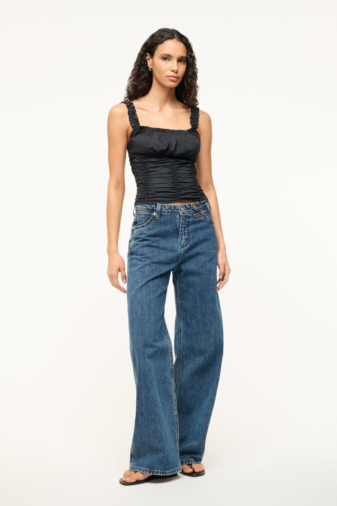 STAUD NIC TOP BLACK - 4