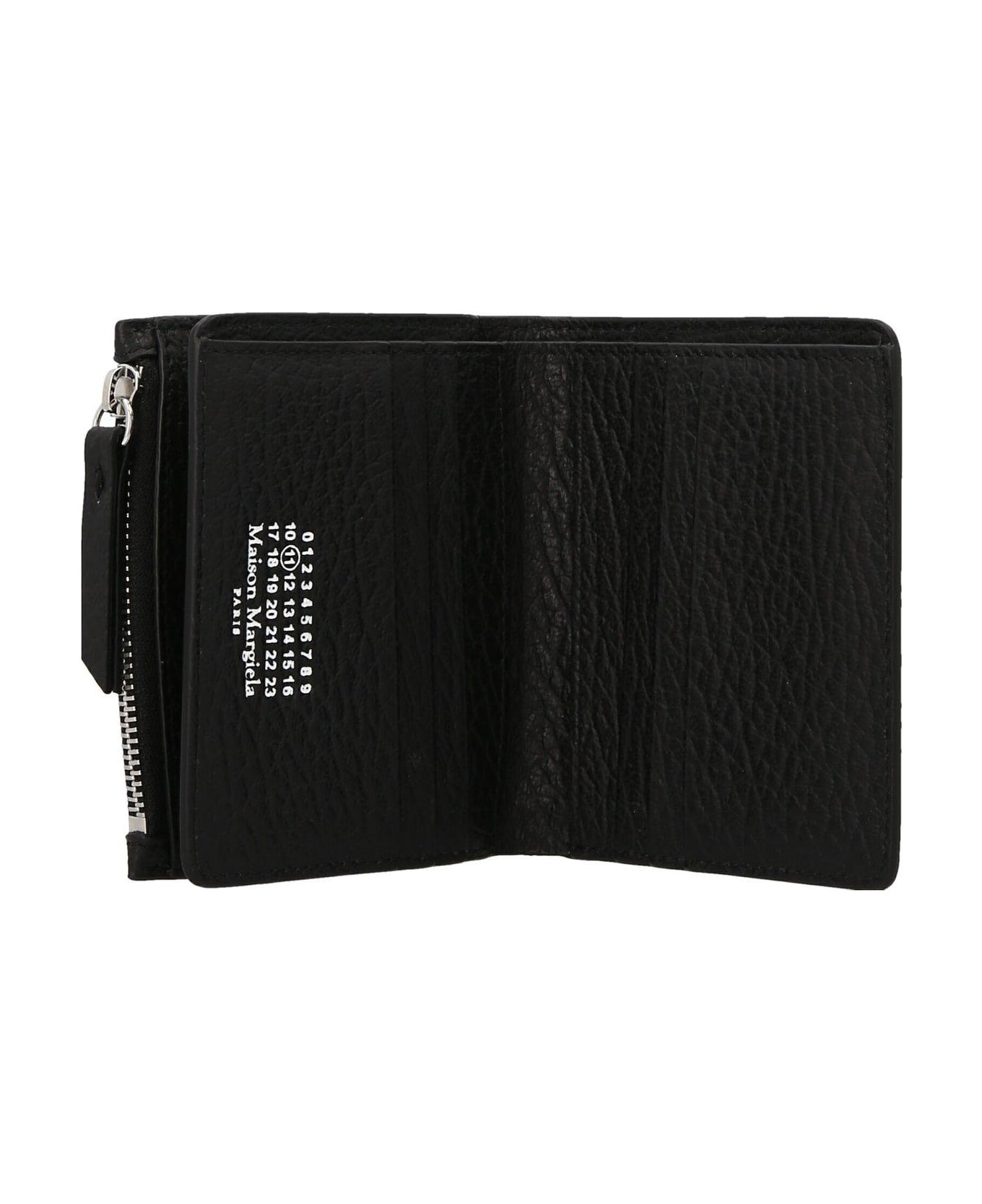 Four-stitch Zipped Wallet - 3