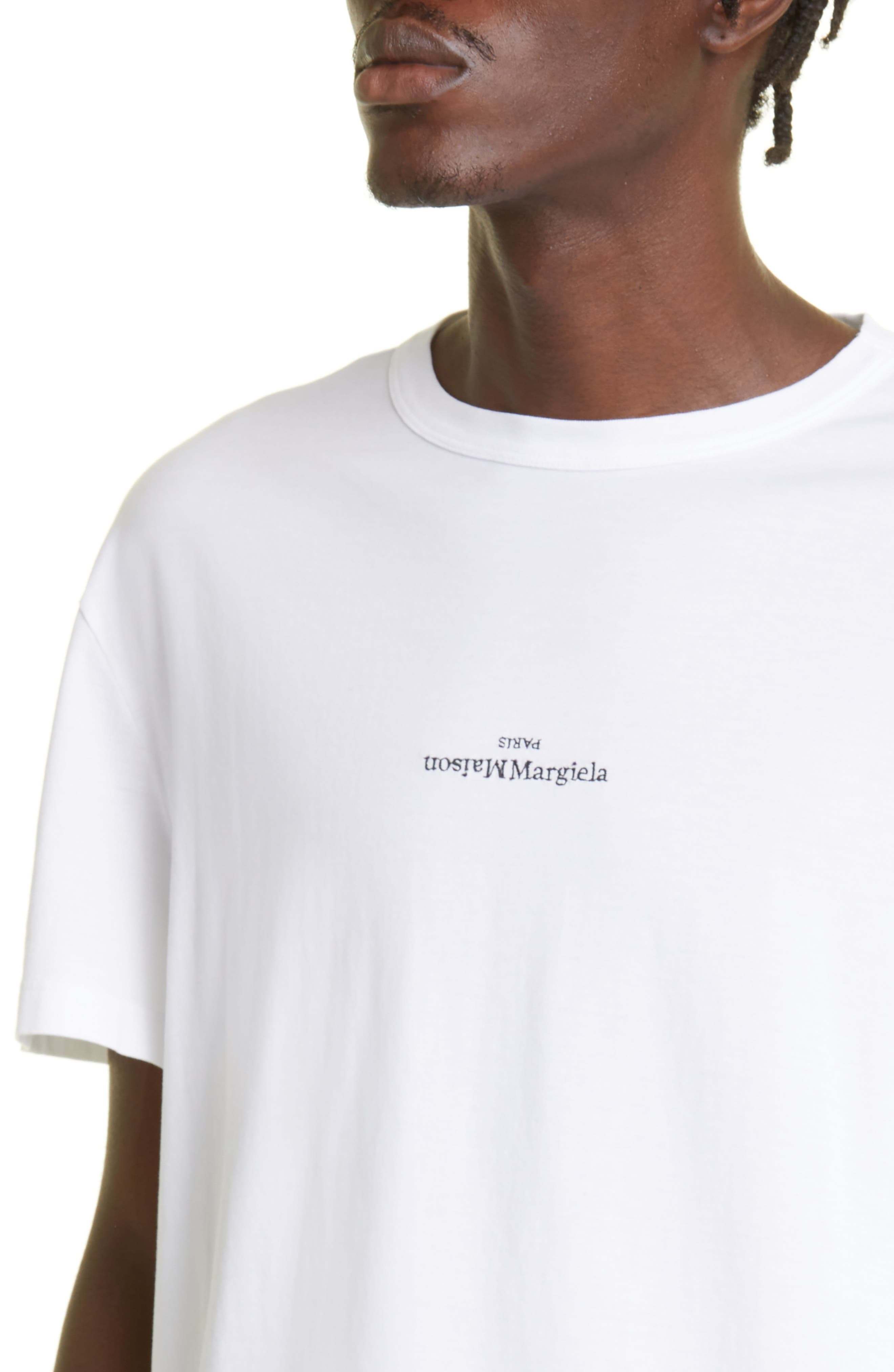 Upside Down Cotton Logo T-Shirt - 5