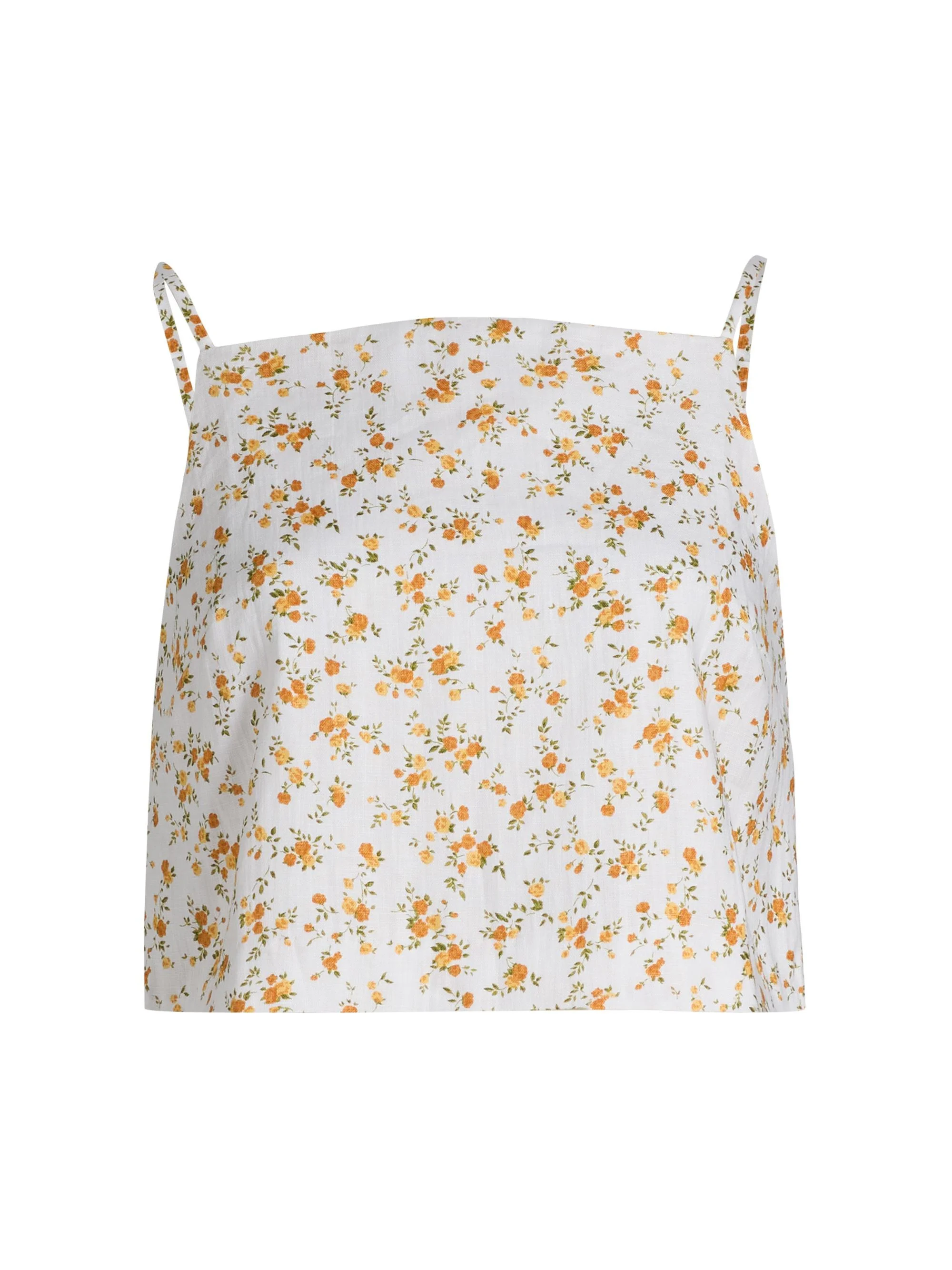 Women's Kerri Linen Crop Top - Adagio - 1