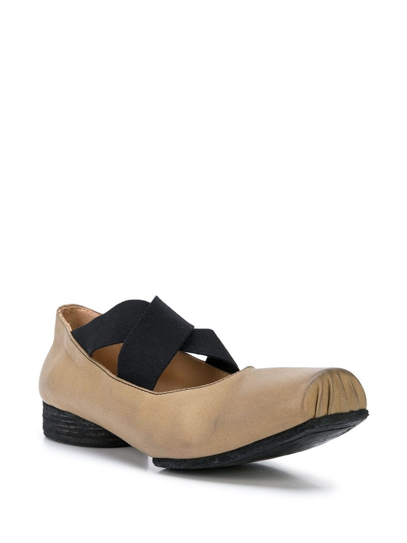 UMA WANG cross strap ballerina shoes outlook