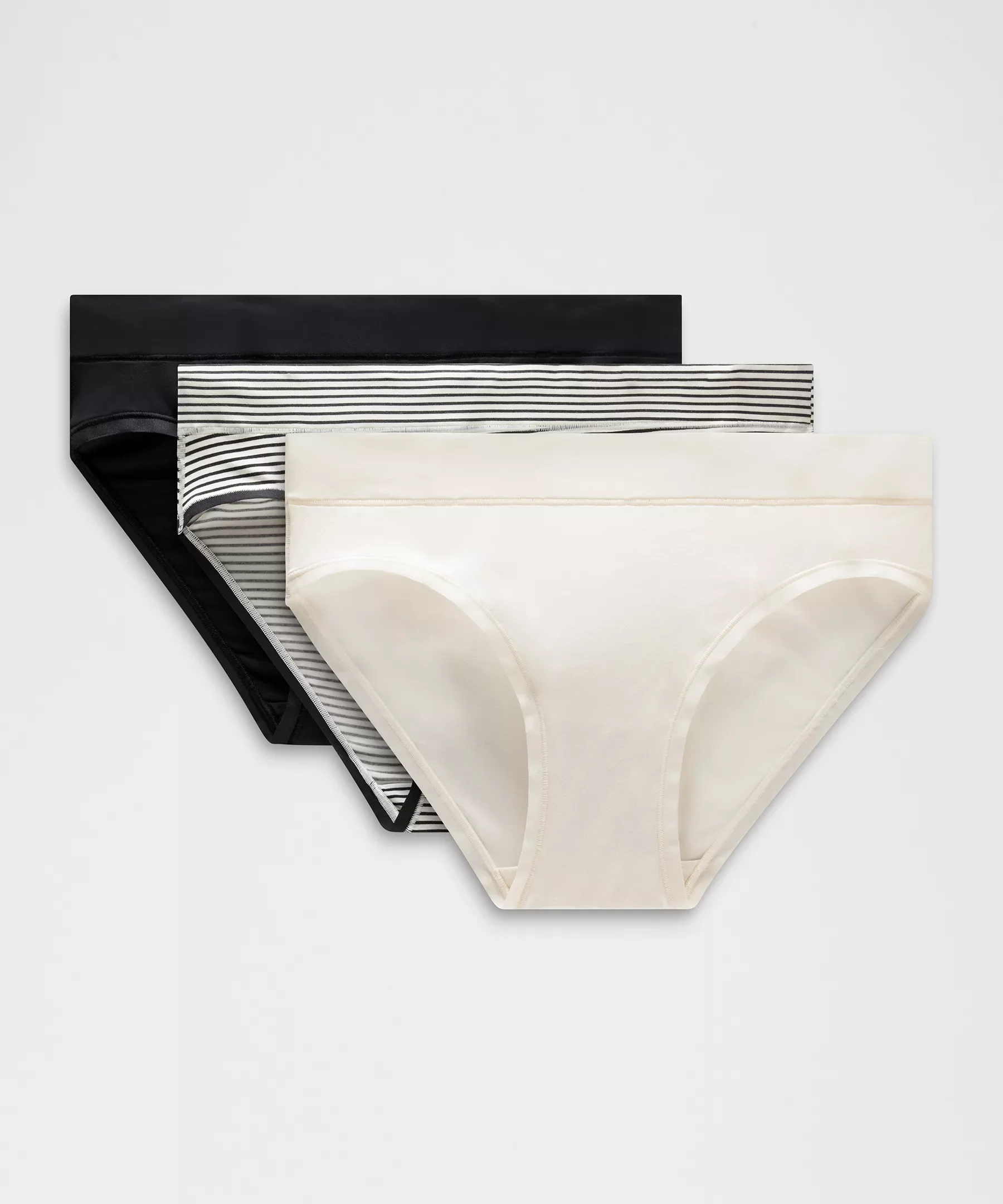 UnderEase Mid-Rise Bikini Underwear *3 Pack - 1