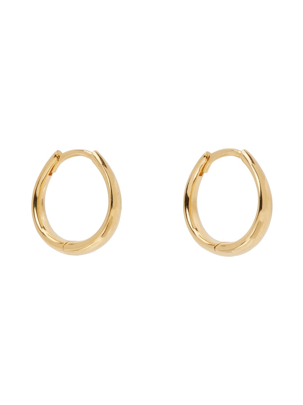 Sophie Buhai Gold Intrinsic Hoop Earrings | REVERSIBLE