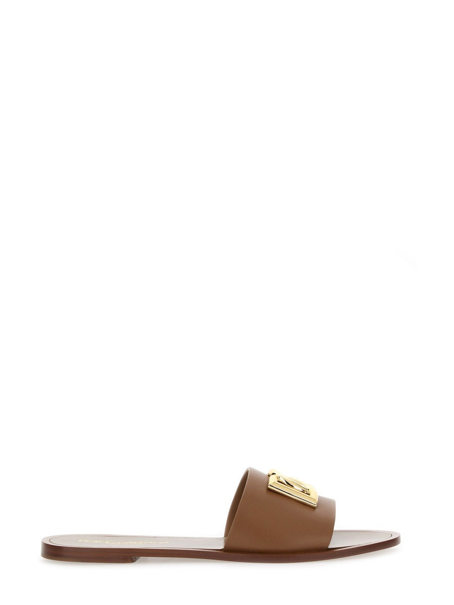 Leather Slide Sandal - 1