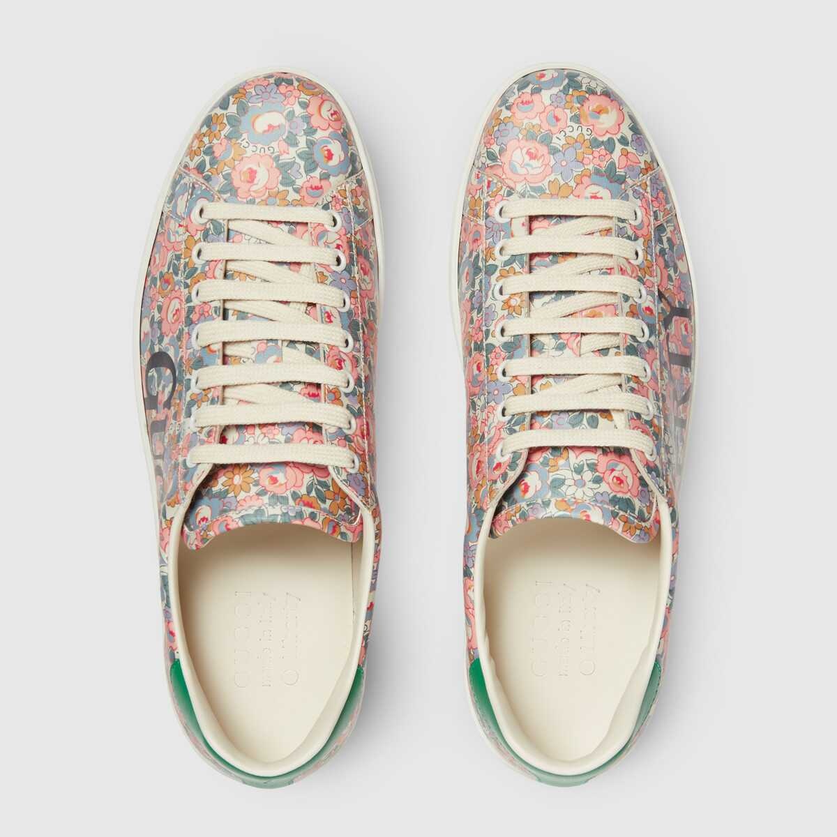 Men's Ace Gucci Liberty floral sneaker - 4