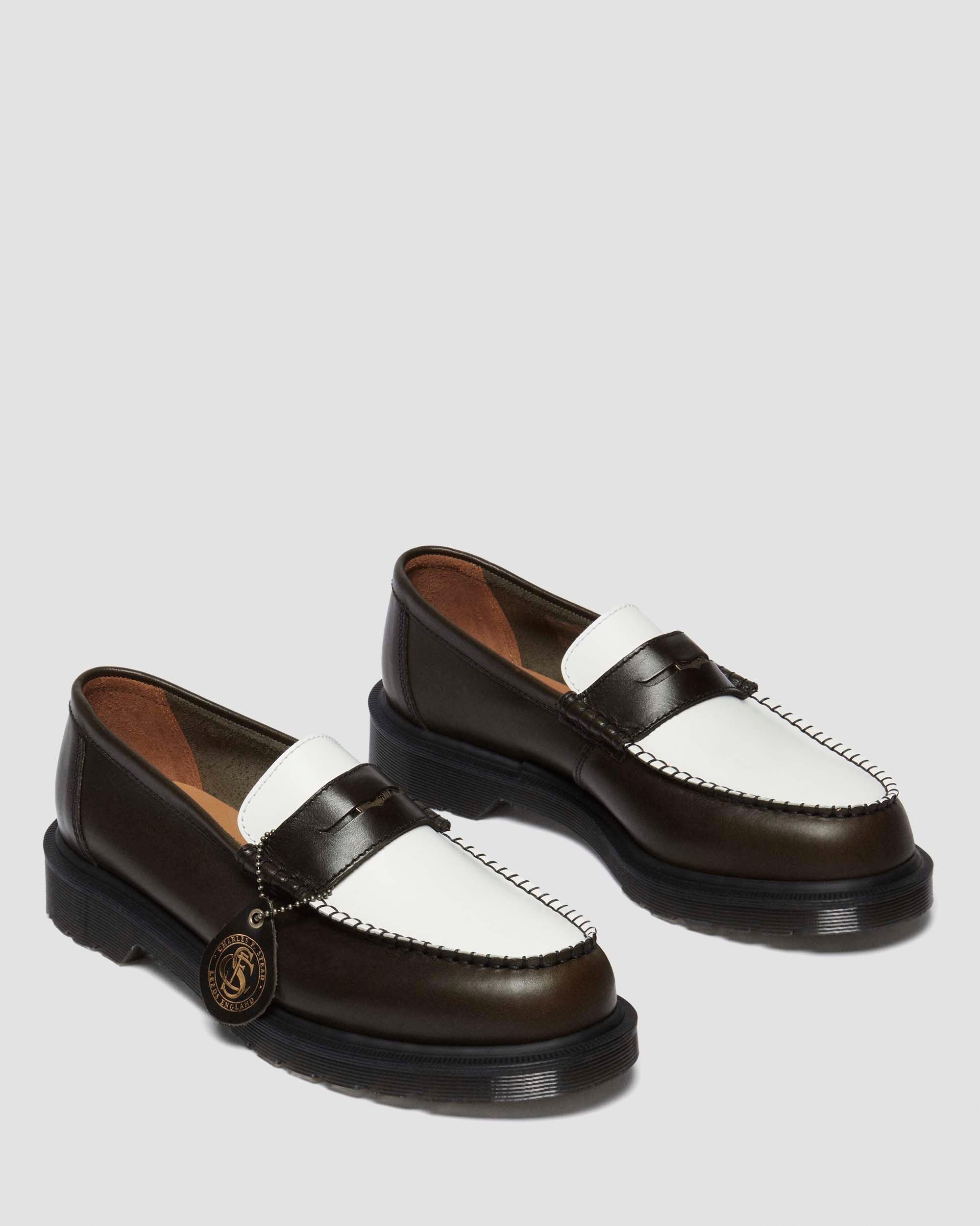 Penton Two-Tone Leather Loafers - 8