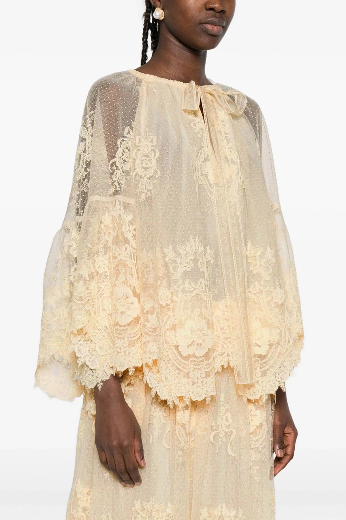 'Hypnotic Tiered Lace' blouse - 2