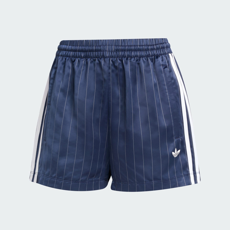 adidas Originals Pinstripe Satin Shorts - 1
