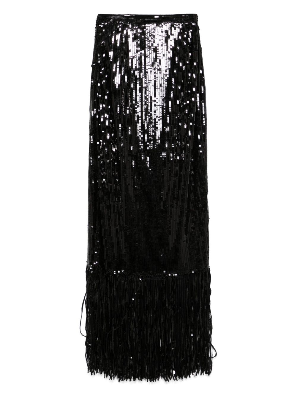 sequin-embellished maxi skirt - 2