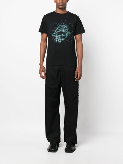 BOTTER rhinestone-embellished dolphin T-shirt outlook