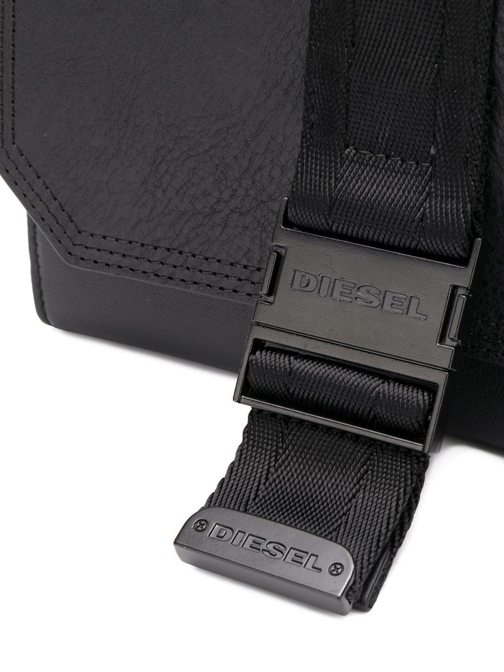 buckle detail clutch - 4