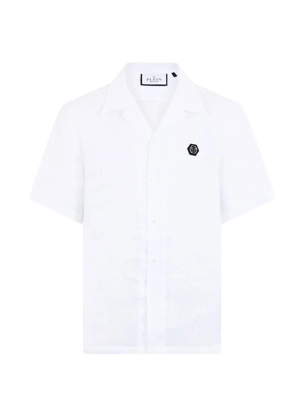 logo-detail short-sleeve shirt - 1