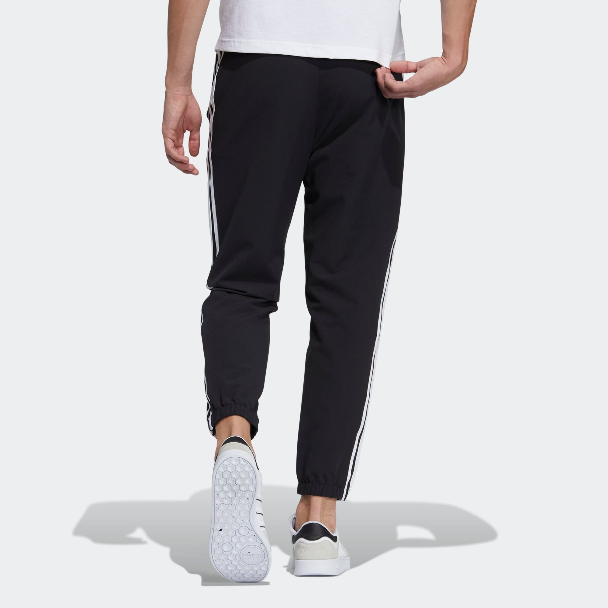 adidas neo M Ce 3s Wvn Tp Bundle Feet Sports Long Pants Black H14193 - 3