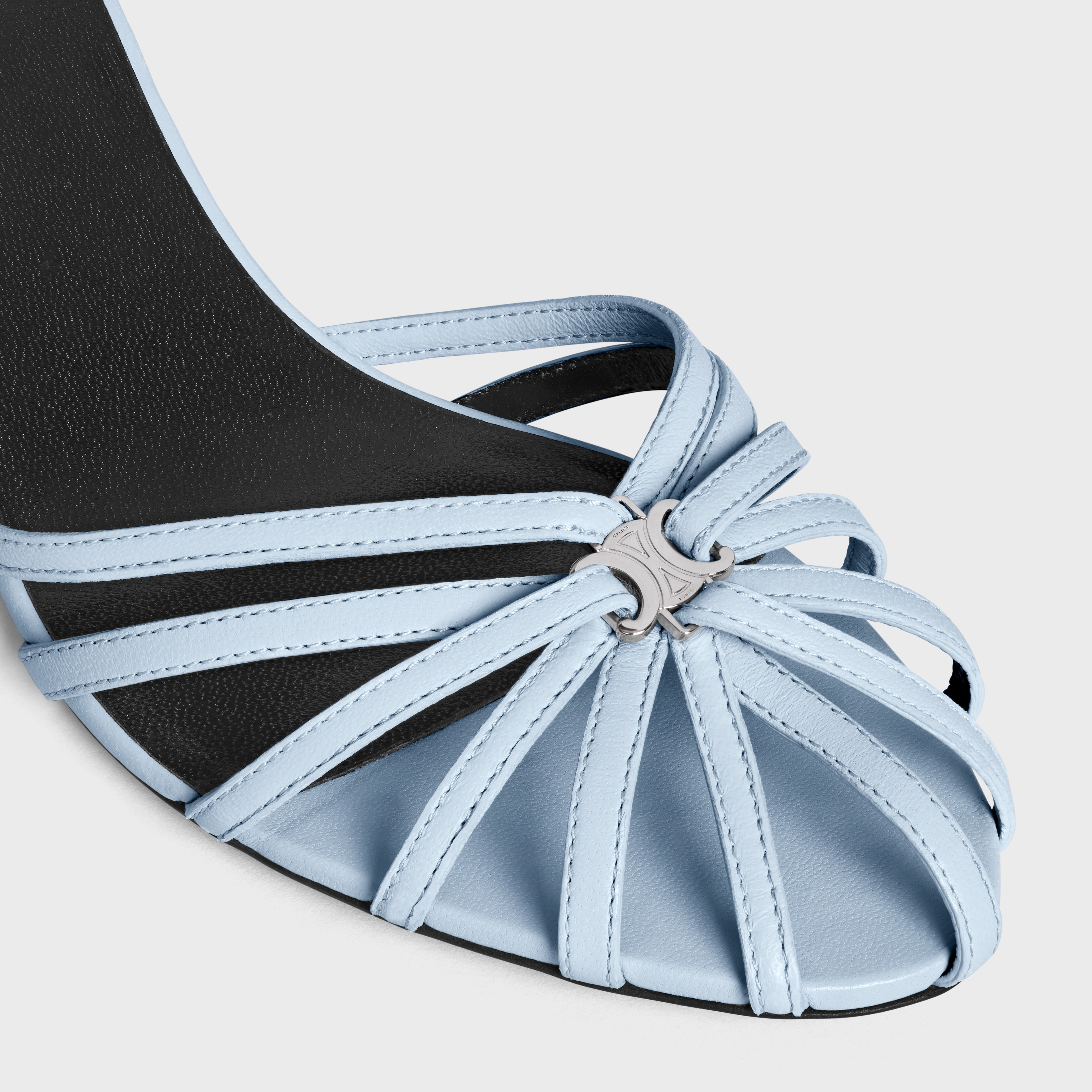 CELINE TRIOMPHE SANDAL IN LAMBSKIN - 4