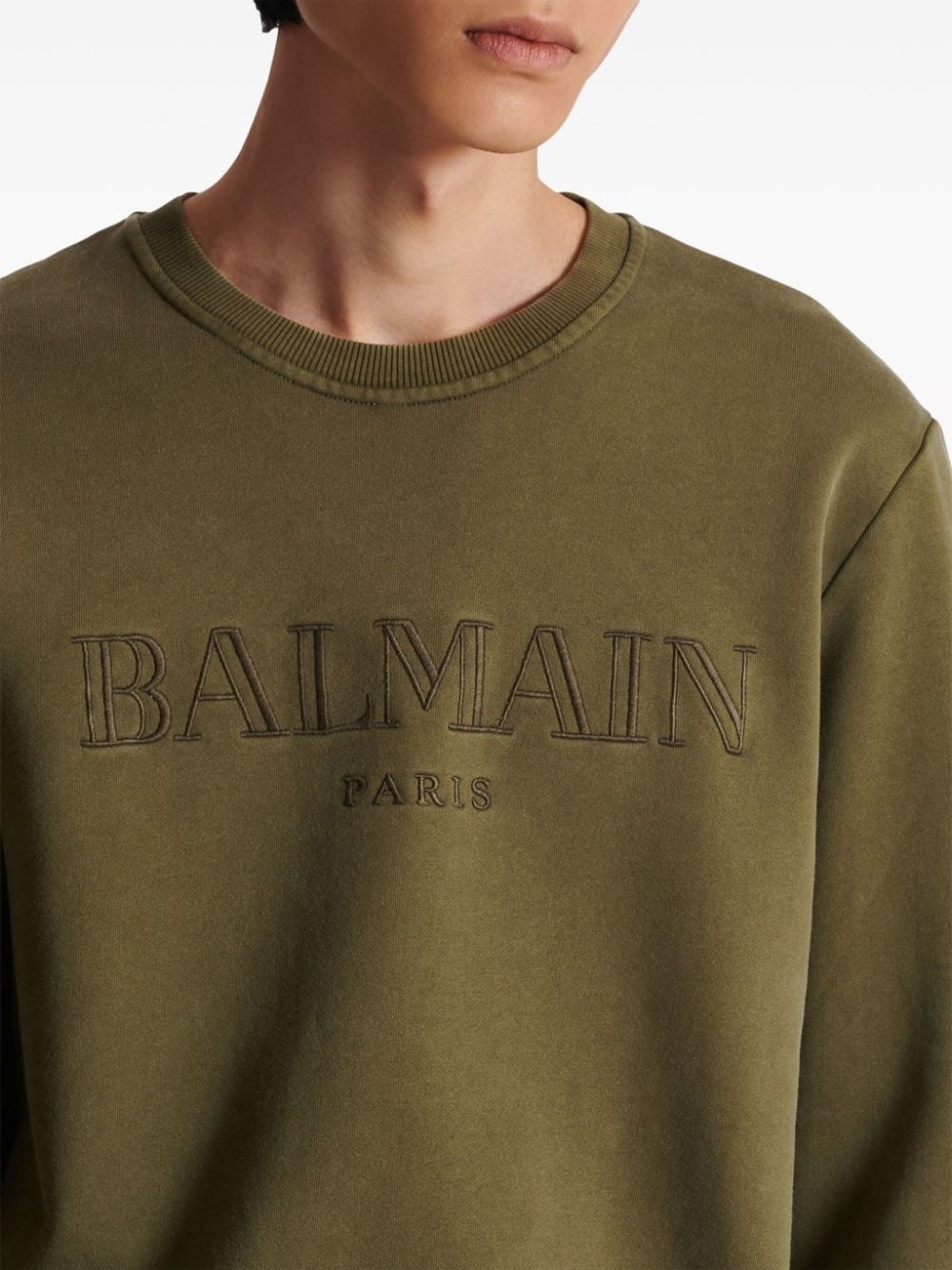 Vintage Balmain cotton sweatshirt - 7