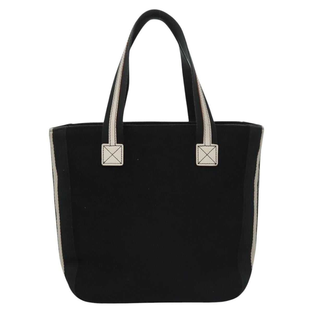 Burberry Tote Bag Canvas Black - 2