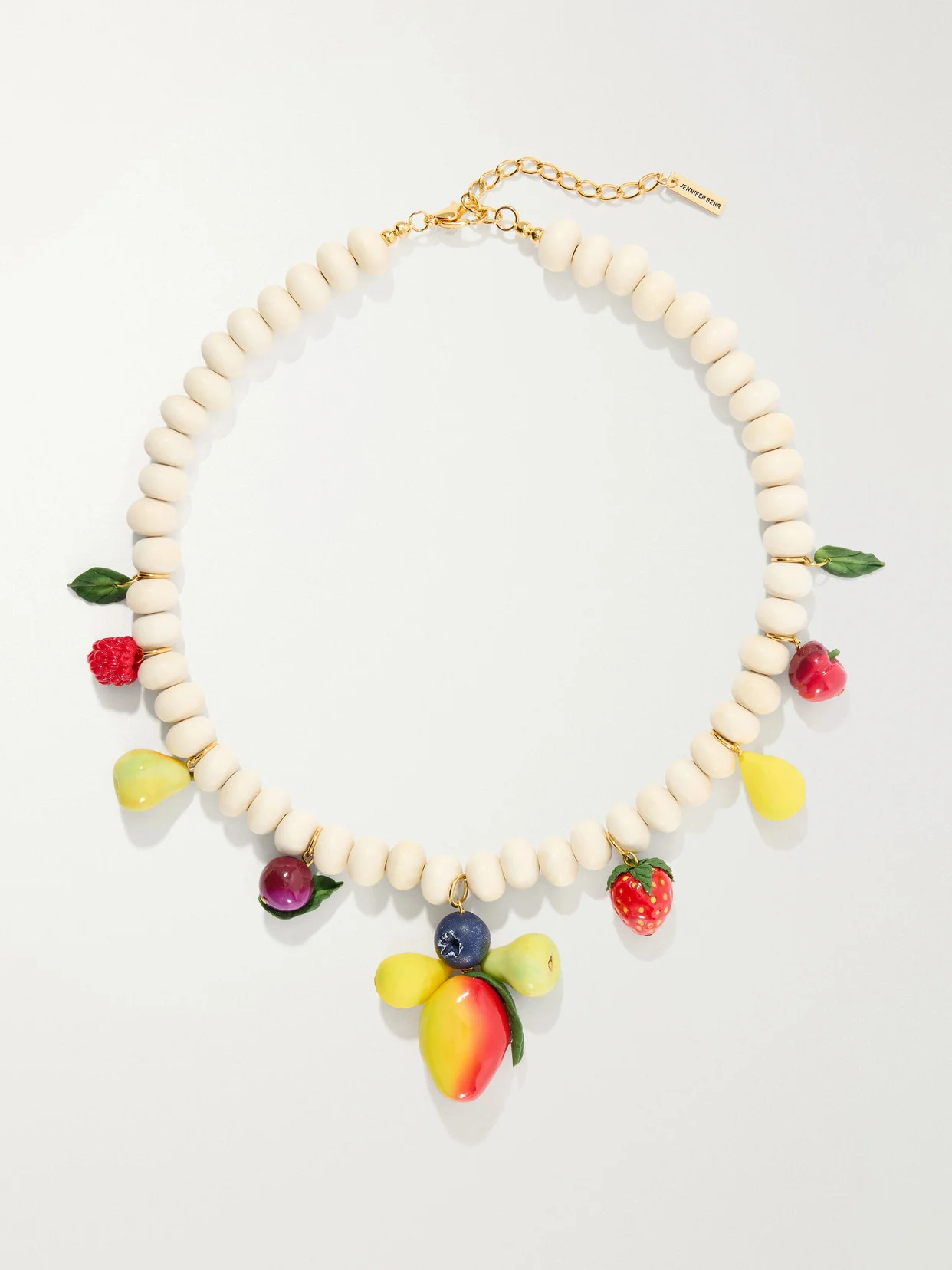 Fruita Beads, Resin And Gold-tone Necklace - 1