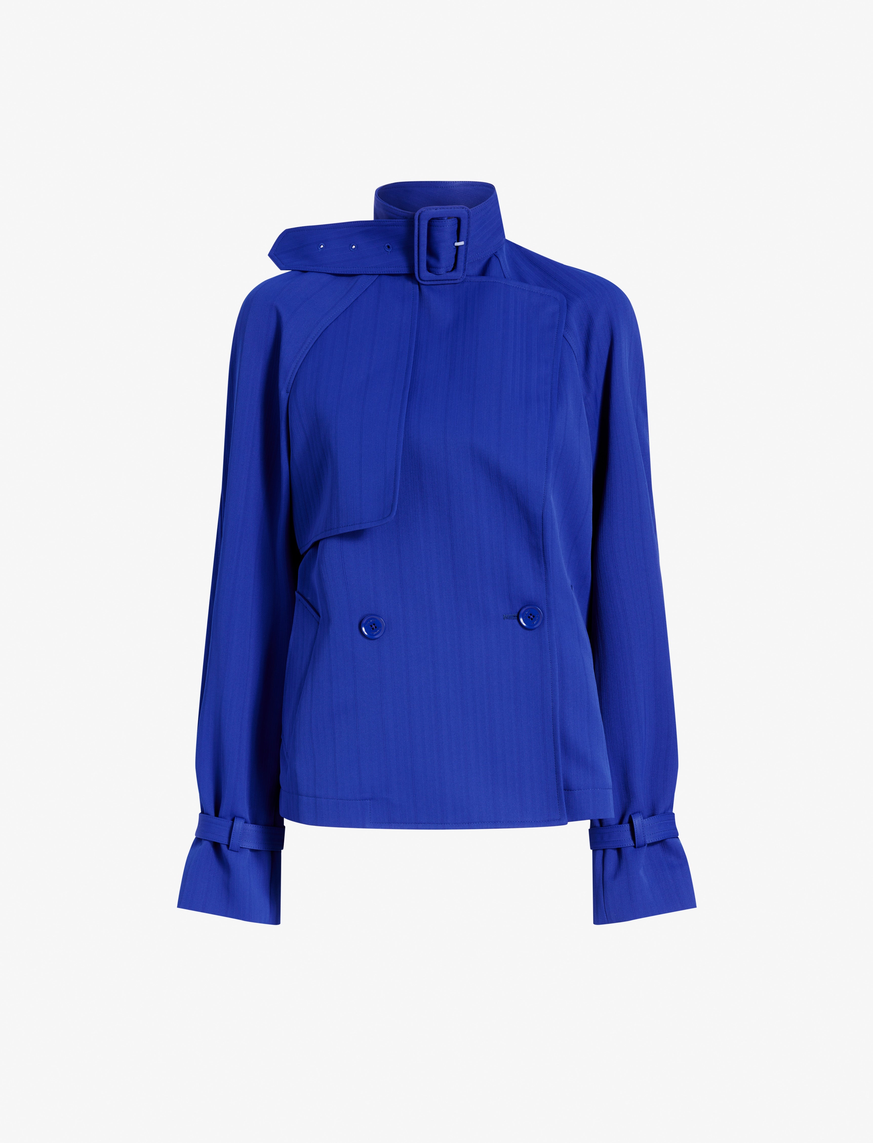 Larissa Jacket in Technical Nylon Jacquard - 7
