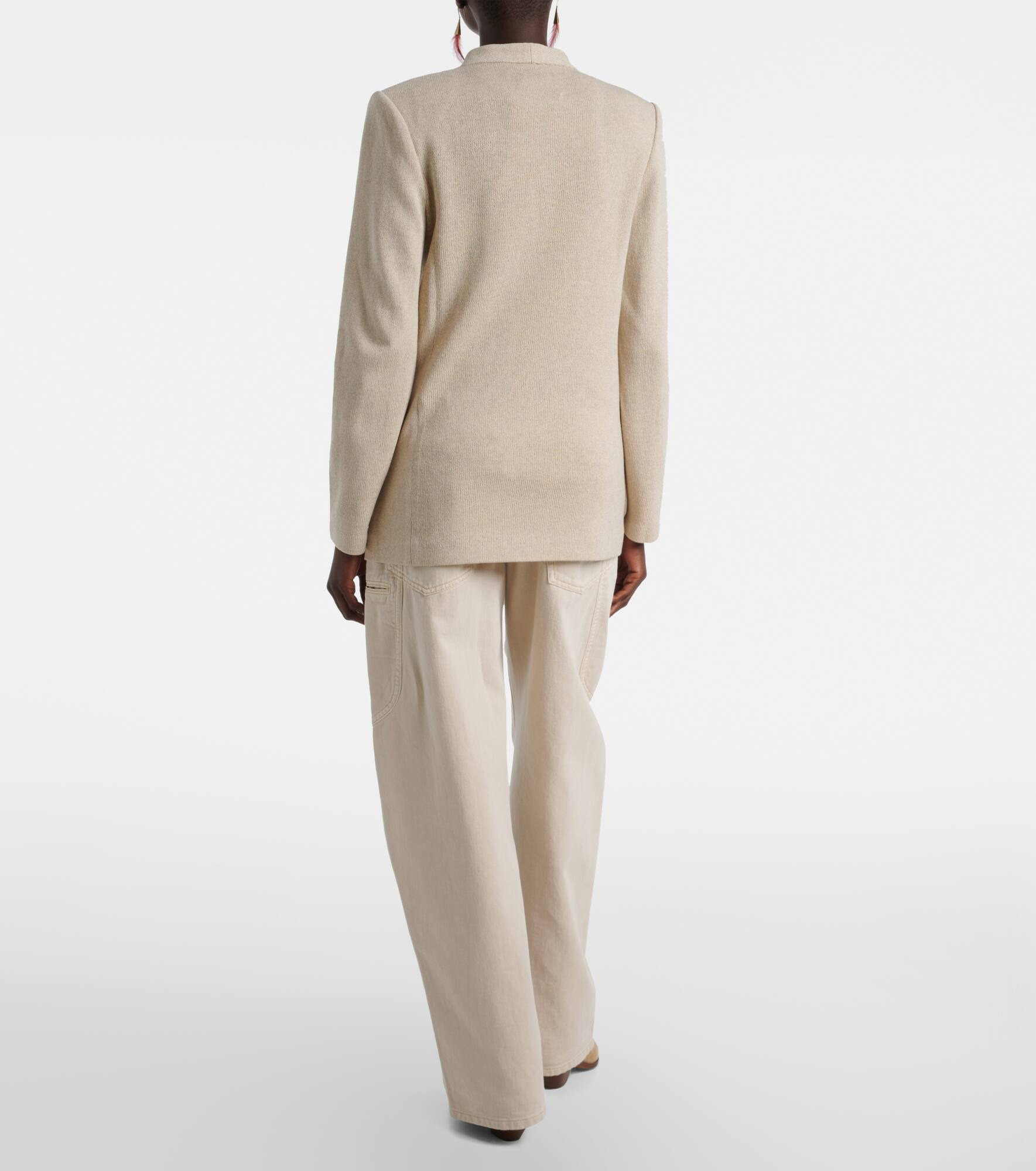 Olivia wool-blend jacket - 3