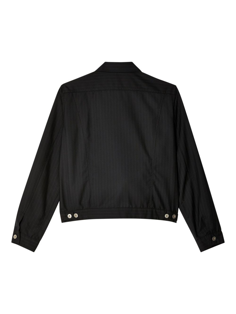 pinstripe shirt - 2