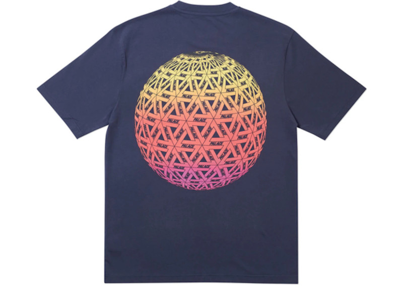 PALACE Palace Globular T-Shirt Navy outlook