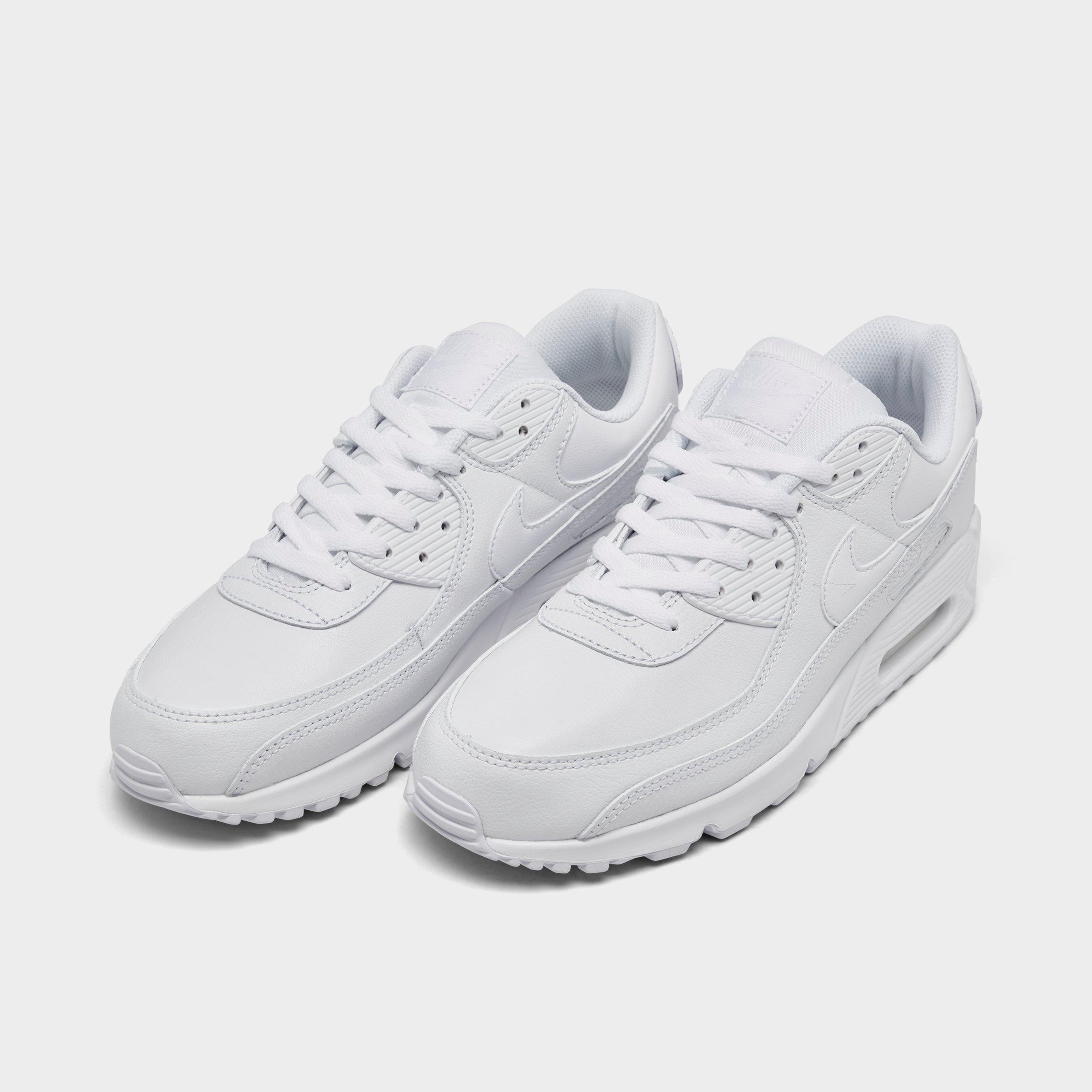 MEN'S NIKE AIR MAX 90 LEATHER CASUAL SHOES - 2