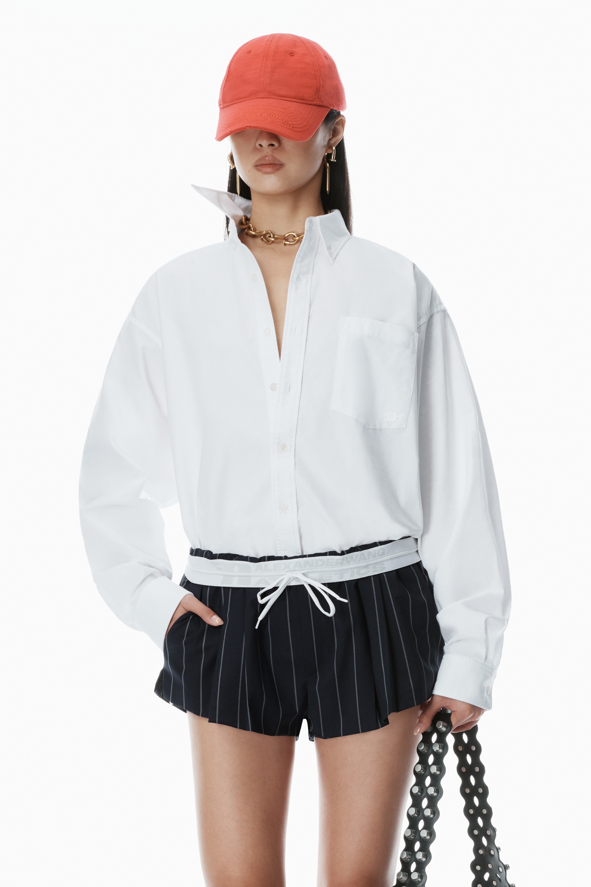 Cotton Oxford Oversize Shirt - 2