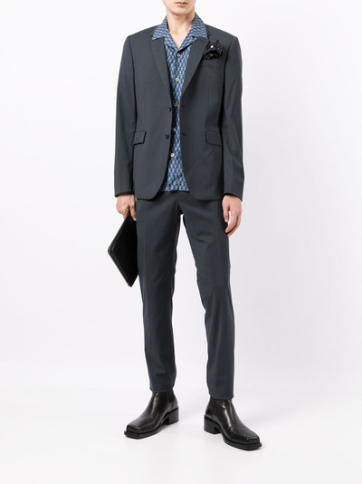 Paul Smith key-motif cotton shirt outlook