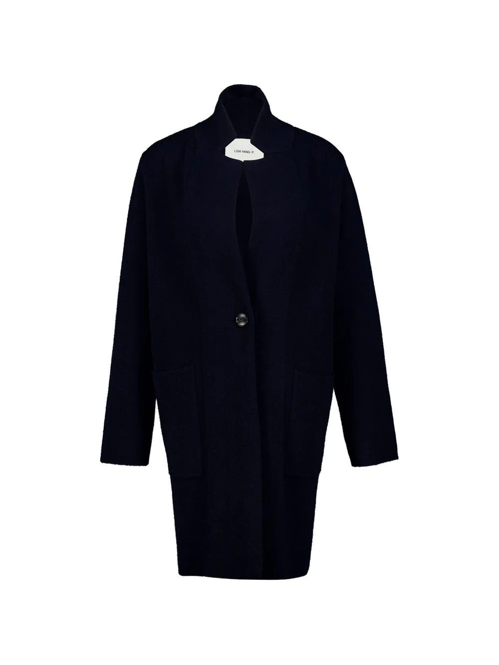 Anni cashmere cardi-coat - 1