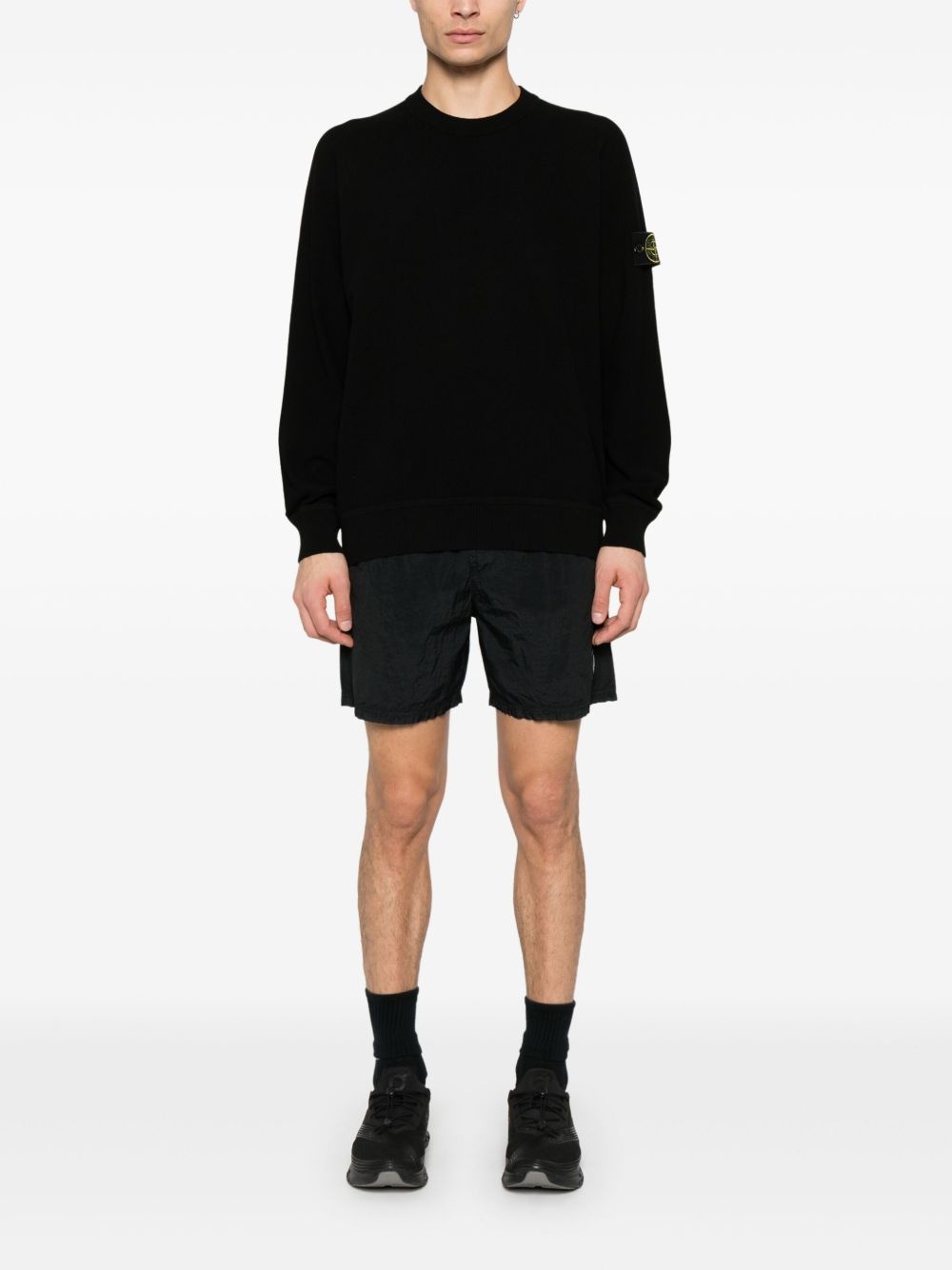 Compass-badge sweatshirt - 2