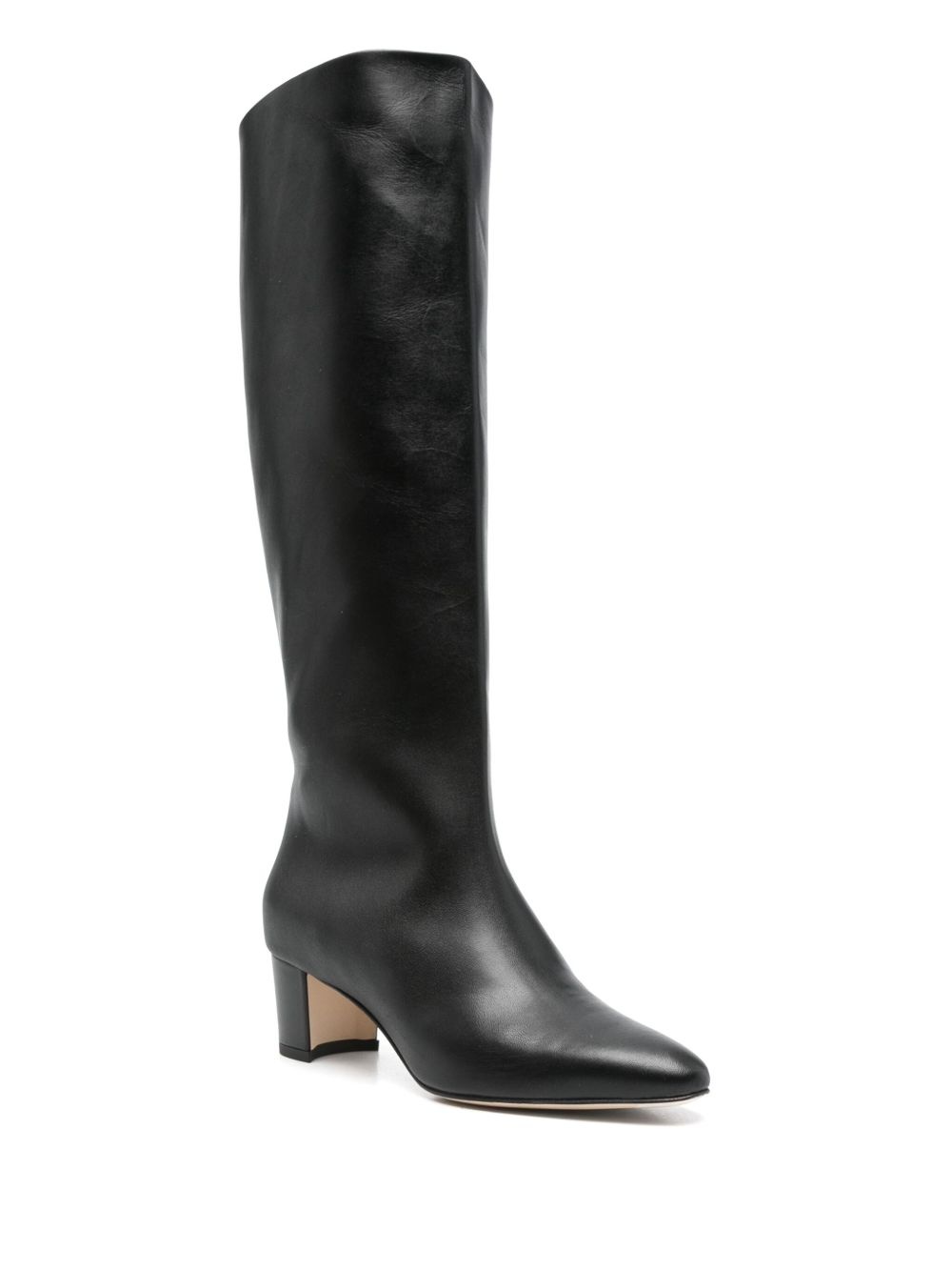 50mm leather knee-high boots - 2