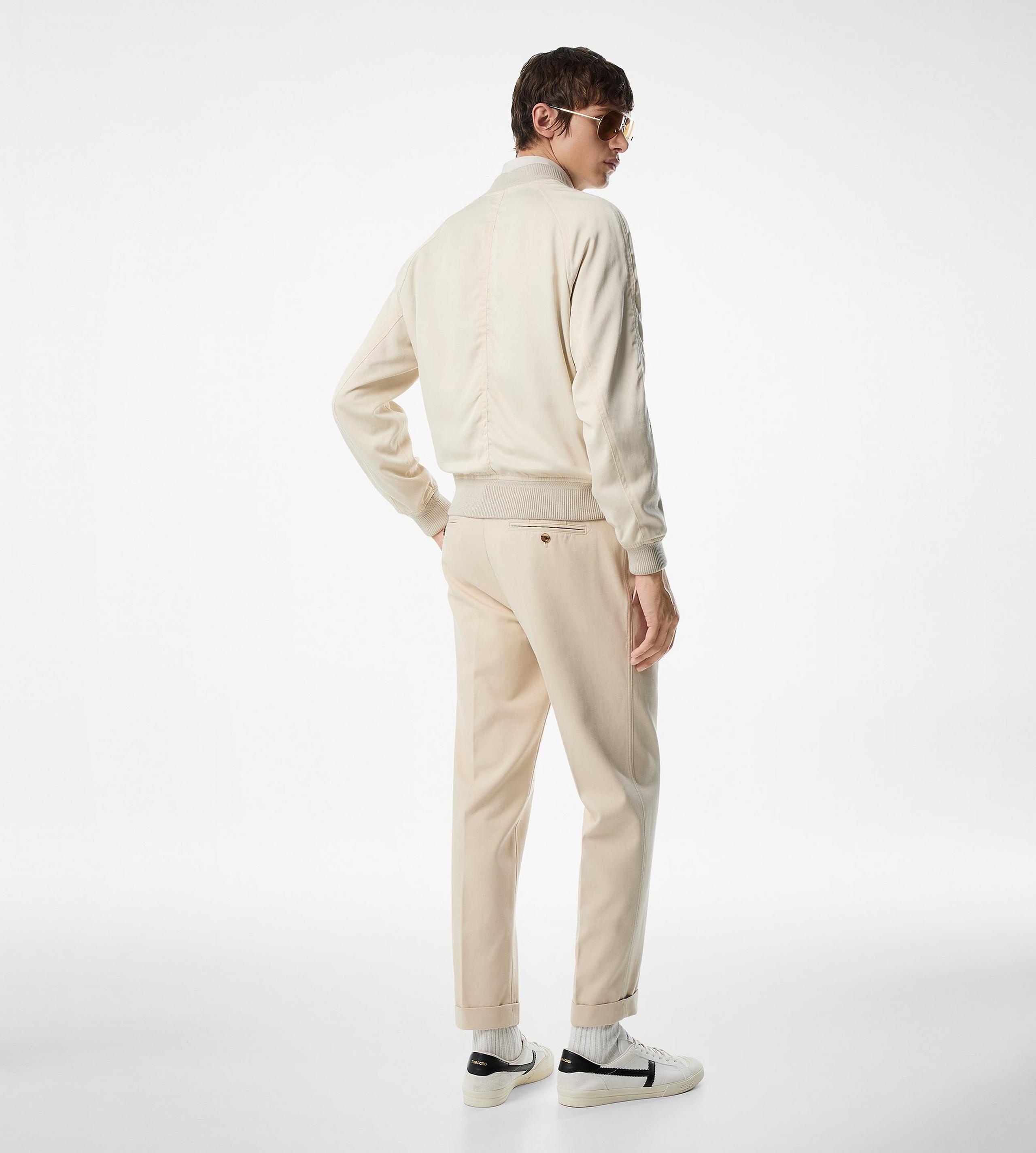 FLUID GABARDINE BOMBER - 3