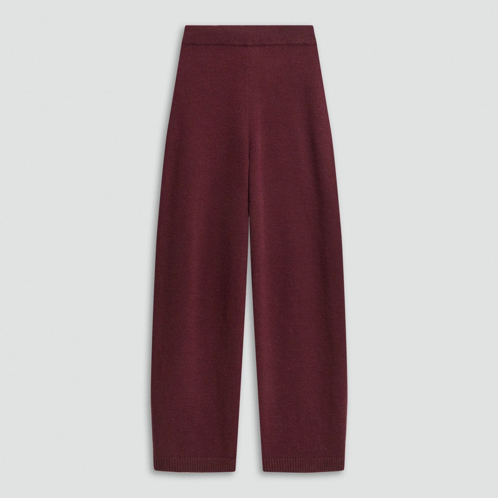 Pull-On Pant in Felted Wool Cashmere - 1
