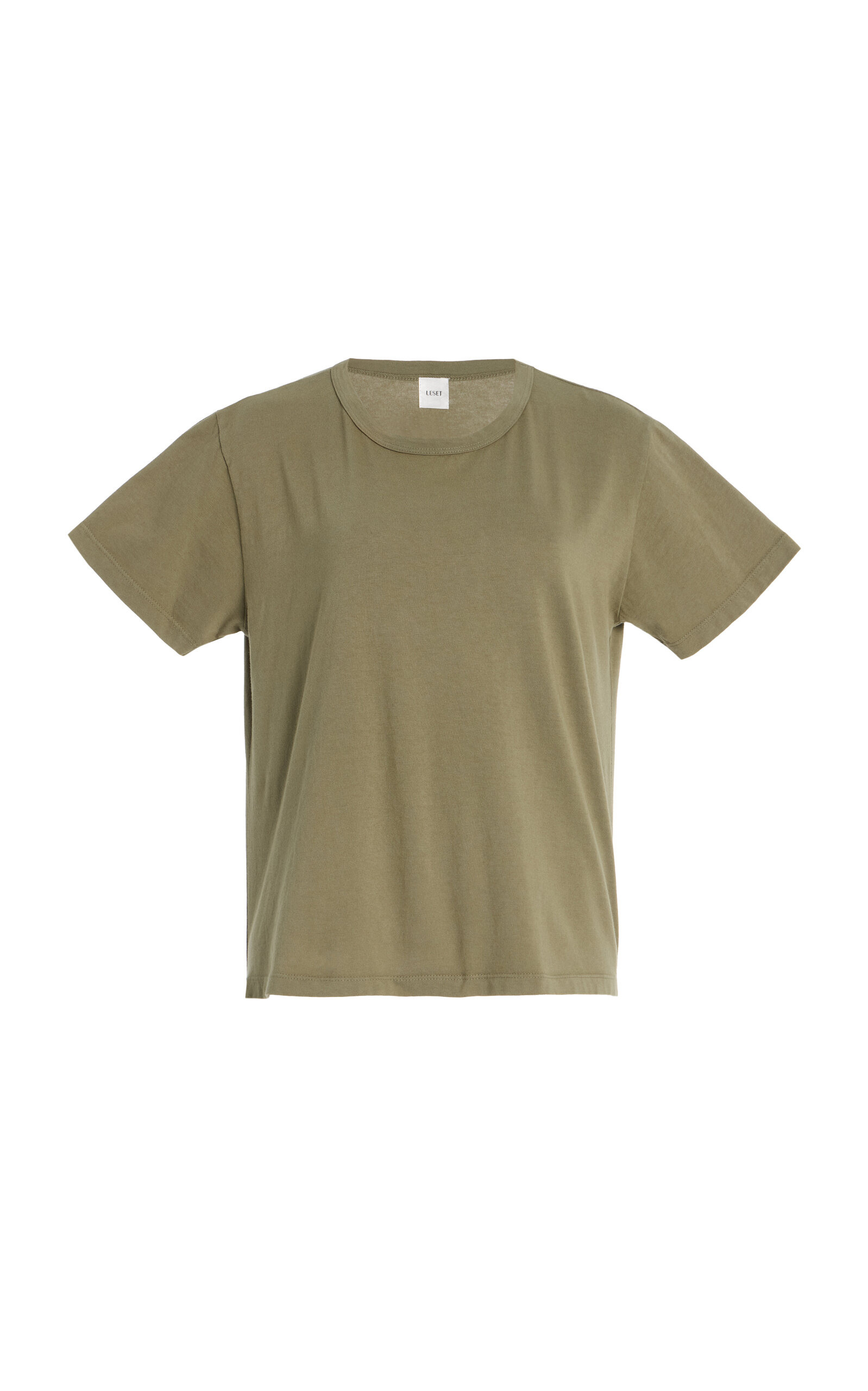 The Margo Cotton T-Shirt green - 1