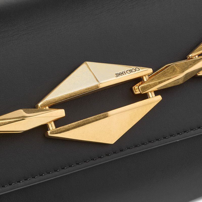 Diamond Shoulder East-West S
Black Calf Leather Shoulder Bag 4