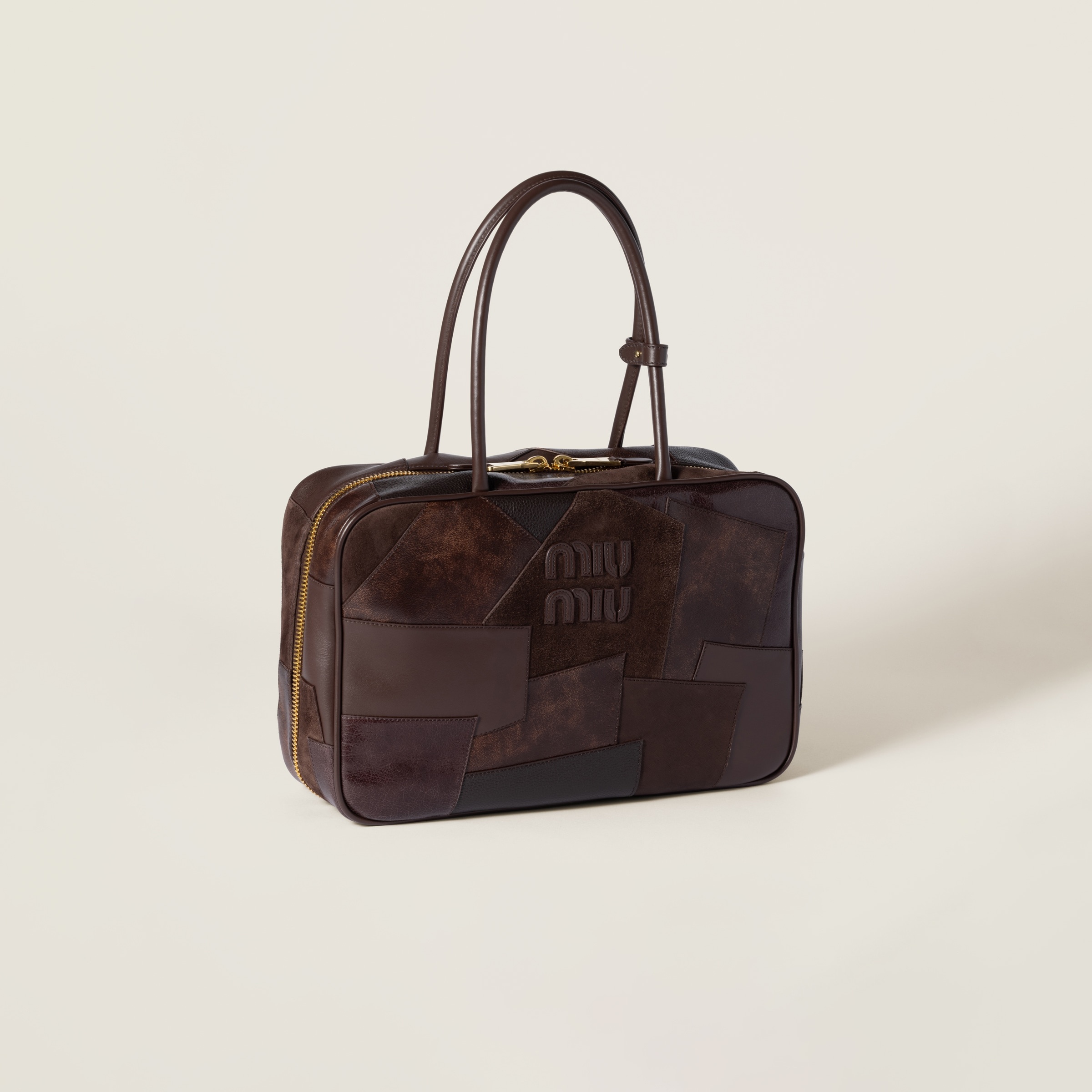 Leather patchwork Beau bag - 2