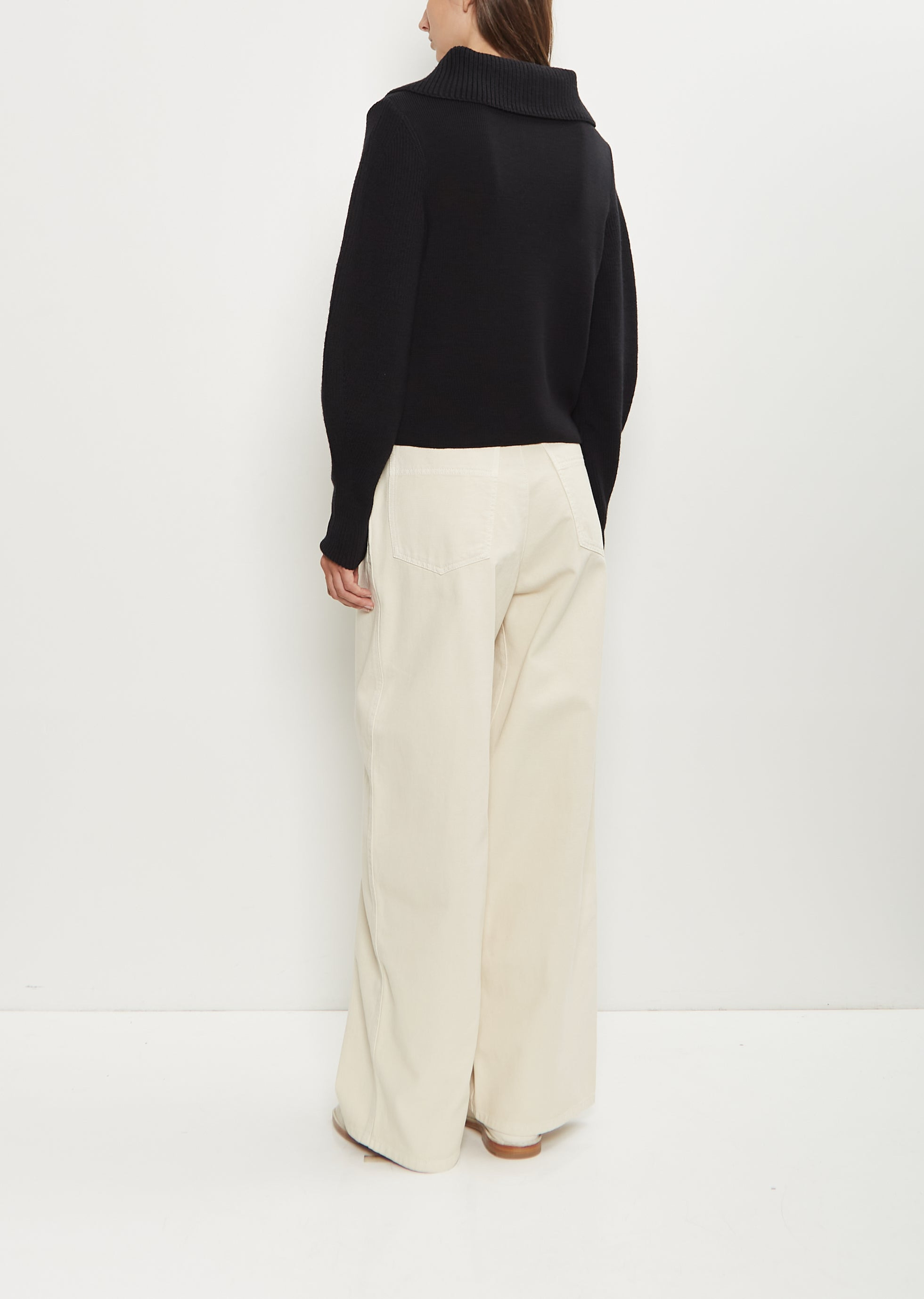 Zipped Wool Sweater - 3