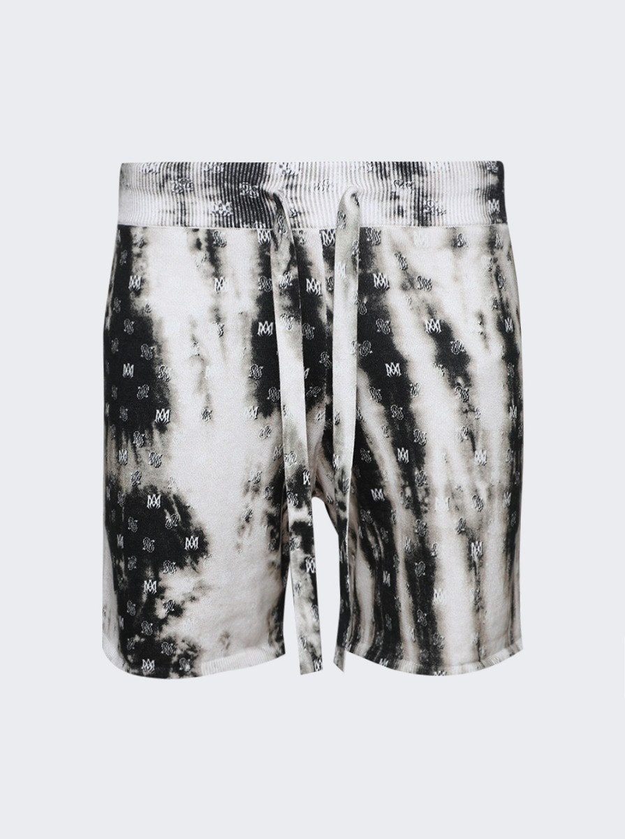 Bleached MA Paisley Short Black - 1