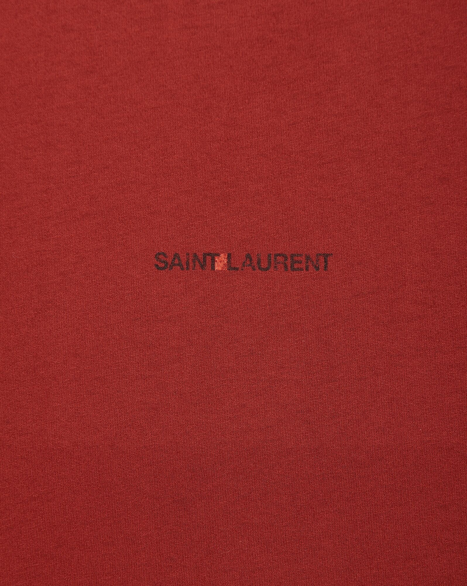 saint laurent logo t-shirt - 3